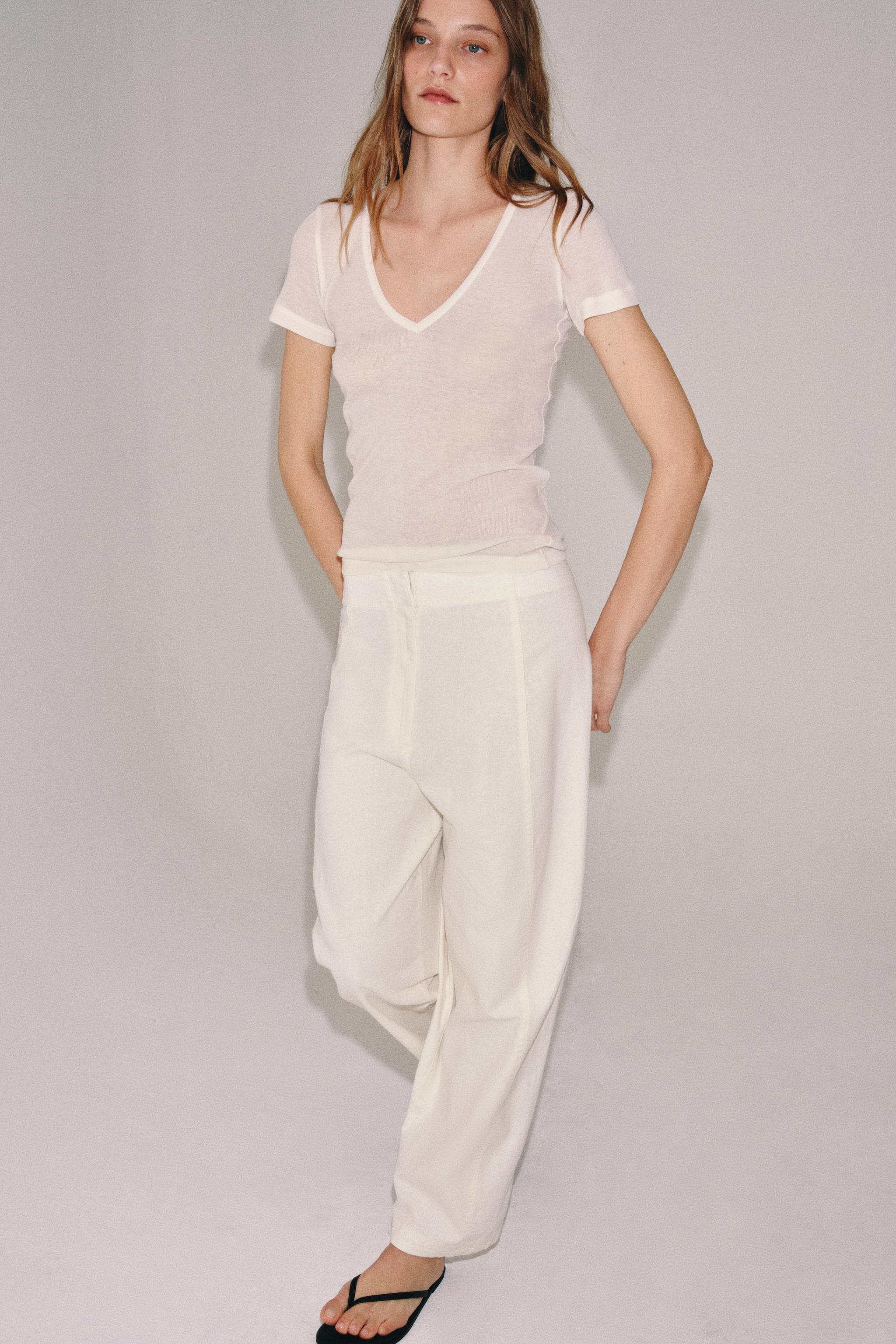 LYOCELL AND SILK T-SHIRT